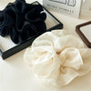 Wholesale Women's Oversized Scrunchie Hair Tie Handmade Cloth High Elasticity Sweet Style