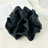 Wholesale Women's Oversized Scrunchie Hair Tie Handmade Cloth High Elasticity Sweet Style
