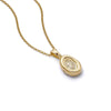 Wholesale Women's Palace Style Geometric Copper Zircon Electroplated Necklace With Letter Number Text Shaped Pendant And Regular Chain