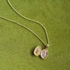 Wholesale Women's Palace Style Geometric Copper Zircon Electroplated Necklace With Letter Number Text Shaped Pendant And Regular Chain