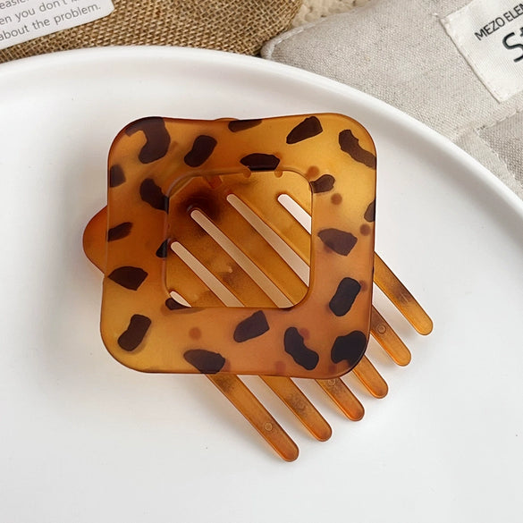 Wholesale Women's Pc Duckbill Clip Hair Accessories Simple Geometric Baking Paint Style
