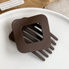 Wholesale Women's Pc Duckbill Clip Hair Accessories Simple Geometric Baking Paint Style