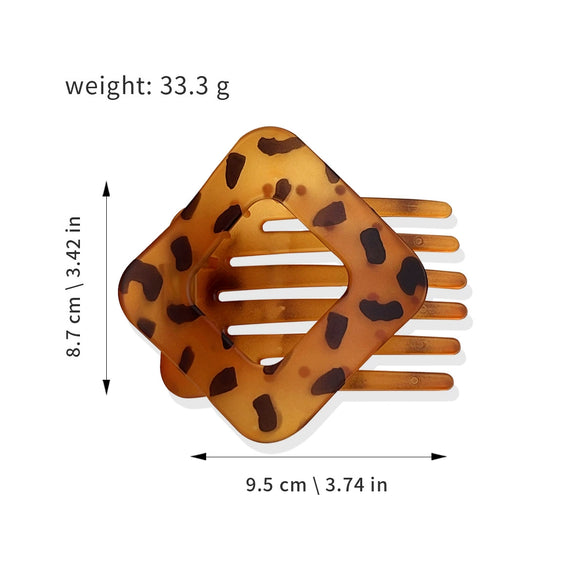 Wholesale Women's Pc Duckbill Clip Hair Accessories Simple Geometric Baking Paint Style