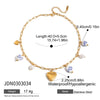 Wholesale Women's Pearl Necklace And Colorfree Titanium Steel Earrings With Ceramic Light Luxury High End Style Electroplated Jewelry