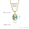 Wholesale Women's Pendant Necklace Copper Gold Plated Geometric Flower Drop Shape Electroplating French Retro Style