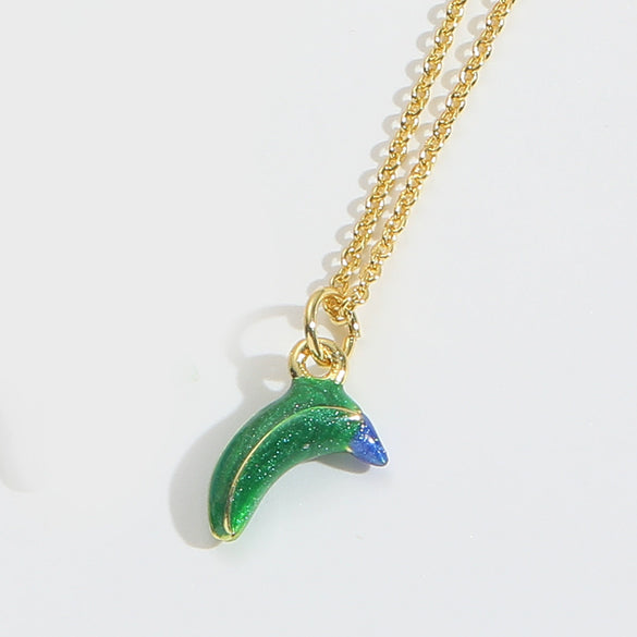 Wholesale Women's Pendant Necklace Copper Mixed Gemstone Setting Geometric Plants Flowers Style Electroplating Cactus Shape
