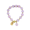 Wholesale Women's Pink Crystal Metal Handmade Lovely Bracelet