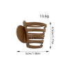 Wholesale Women's Plastic And Resin Handmade Fashion Grip Clip Headdress For High Ponytail