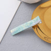 Wholesale Women's Plastic And Resin Square Duck Bill Clip Hairpin In Minimalist Style With Manual Design