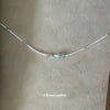 Wholesale Women's Plastic Resin Bow Shaped Handmade Clavicle Necklace