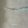 Wholesale Women's Plastic Resin Bow Shaped Handmade Clavicle Necklace
