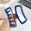 Wholesale Women's Plastic Resin Geometric Handmade Hair Grab Clips