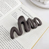Wholesale Women's Plastic Resin Geometric Handmade Hair Grab Clips