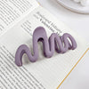 Wholesale Women's Plastic Resin Geometric Handmade Hair Grab Clips