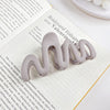 Wholesale Women's Plastic Resin Geometric Handmade Hair Grab Clips