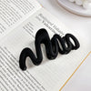 Wholesale Women's Plastic Resin Geometric Handmade Hair Grab Clips