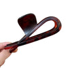Wholesale Women's Plastic Resin Hair Clips Retro Old Money Style Simple Geometric Baking Paint Grip Hair Accessories
