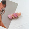 Wholesale Women's Plastic Resin Handmade Lovely Heart Shape Hairpin Top Clip Duckbill Clip Side Clip