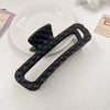 Wholesale Women's Plastic Resin Handmade Simple Geometric Shark Clip Hair Accessory