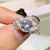 Wholesale Women's Princess Style Geometric Design Copper Jewelry With Zirconia