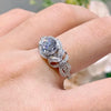 Wholesale Women's Princess Style Geometric Design Copper Jewelry With Zirconia
