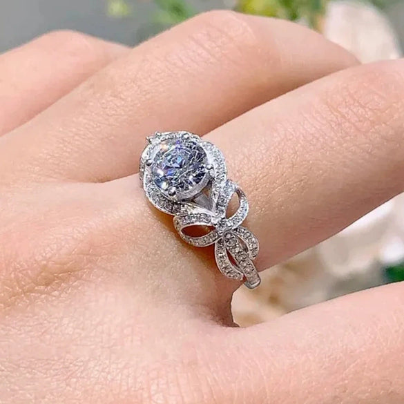 Wholesale Women's Princess Style Geometric Design Copper Jewelry With Zirconia