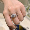 Wholesale Women's Princess Style Geometric Design Copper Jewelry With Zirconia