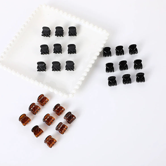 Wholesale Women's Ps Material Small Claw Clip With Baking Paint And Irregular Design