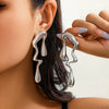 Wholesale Women's Punk Style Geometric Alloy Earrings