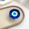 Wholesale Women's Pvc Geometric Handmade Devil's Eye Hairpin Shark Clip Headwear