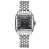 Wholesale Women's Quartz Watch Square Simple Design Stainless Steel Alloy Leisure Style