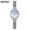 Wholesale Women's Quartz Watch Zinc Alloy Case Mesh Belt Round Dial Casual Waterproof