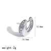 Wholesale Women's Real Gold Plated Stainless Steel Geometric Cshaped Ear Cuff Accessories