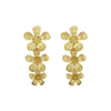 Wholesale Women's Retro Alloy Electroplated Flower Tassel Earrings