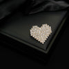Wholesale Women's Retro Alloy Star Shape Electroplating Fashion Love Brooch