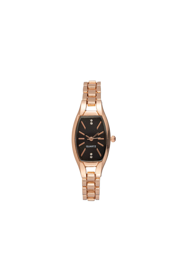 Wholesale Women's Retro Barrel Shaped Stainless Steel And Alloy Bracelet Quartz Watch With Horseshoe Buckle