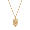 Wholesale Women's Retro Copper Necklace With Star And Geometric Pattern And Electroplating Design