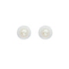 Wholesale Women's Retro French Round Alloy Geometric Earrings With Electroplating