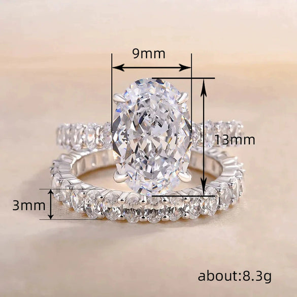 Wholesale Women's Retro Geometric Copper Ring Inlaid With Zircon