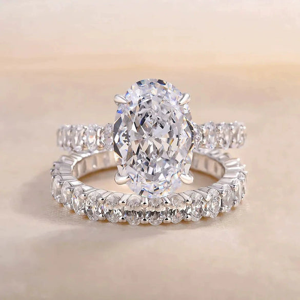 Wholesale Women's Retro Geometric Copper Ring Inlaid With Zircon