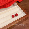 Wholesale Women's Retro Geometric Imitation Pearl Earrings With Electroplating
