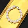 Wholesale Women's Retro Geometric Natural Pearl Bracelet With Electroplating