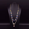 Wholesale Women's Retro Geometric Pearl Necklace With Freshwater Pearl Pendant And High End Cross Chain