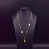 Wholesale Women's Retro Geometric Pearl Necklace With Freshwater Pearl Pendant And High End Cross Chain