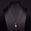 Wholesale Women's Retro Geometric Pearl Necklace With Freshwater Pearl Pendant And High End Cross Chain