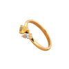 Wholesale Women's Retro Geometric Stainless Steel Ring With Electroplating