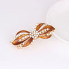 Wholesale Women's Retro Hair Accessories Rhinestone Oil Drop Clip