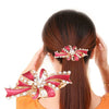 Wholesale Women's Retro Hair Accessories Rhinestone Oil Drop Clip