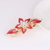 Wholesale Women's Retro Hair Accessories Rhinestone Oil Drop Clip