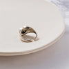 Wholesale Women's Retro Heartshaped Alloy Ring With Electroplating